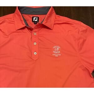 FJ Footjoy Lake Wales Country Club Donald Ross Golf Polo Size Large